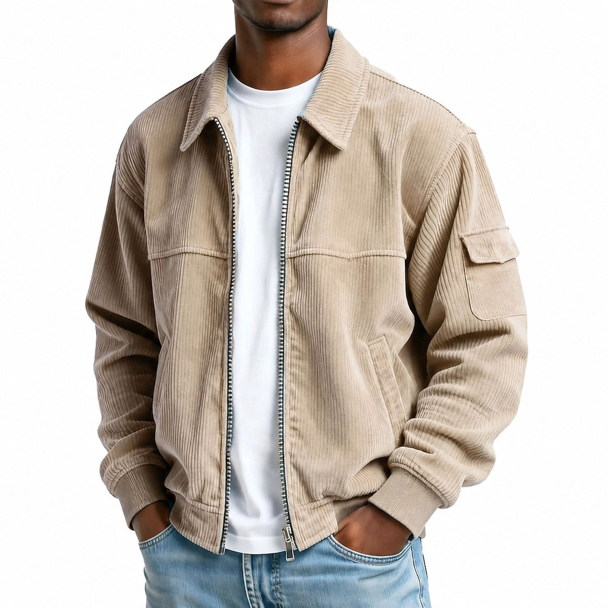 Jasper | Ribbed Textured Jacket