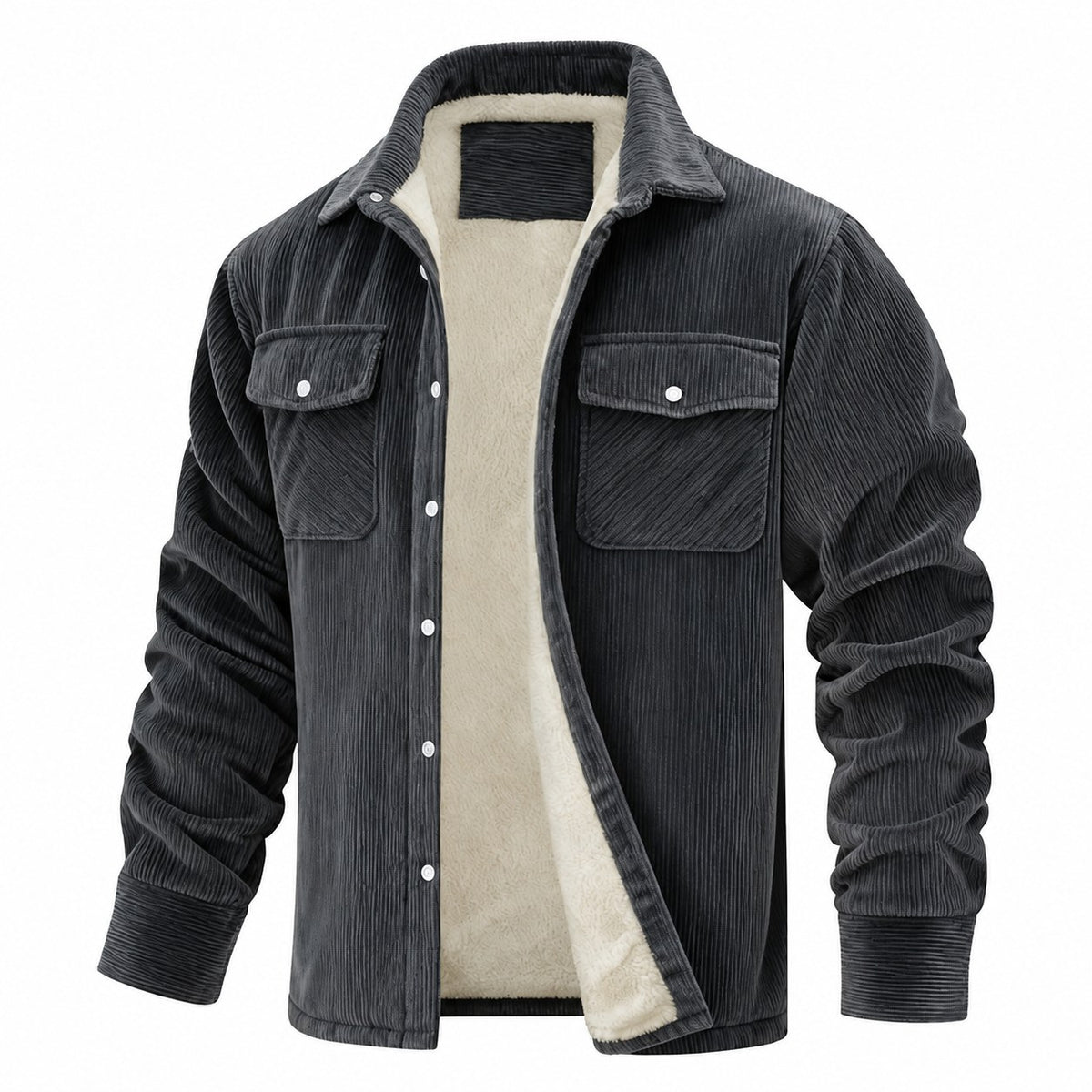 Jasper | Ribbed Insulated Jacket