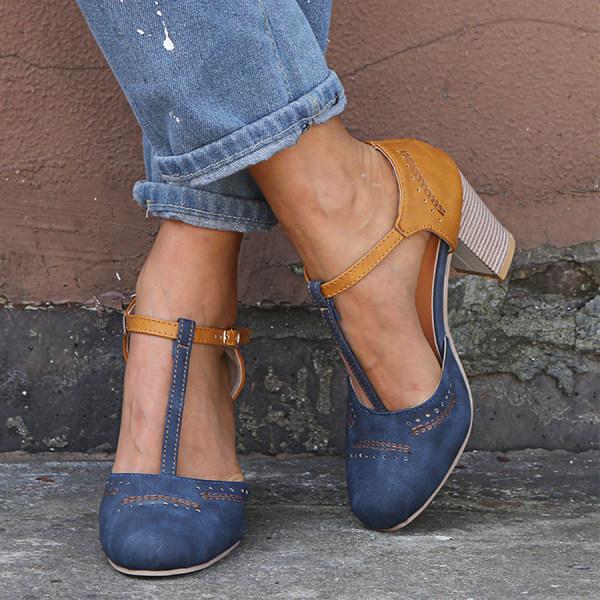 Marcella | Timeless Block-Heel Mary Janes Image