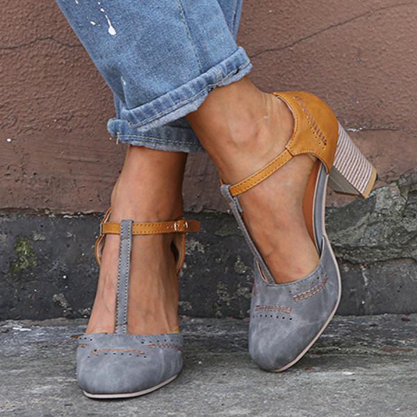 Marcella | Timeless Block-Heel Mary Janes Image