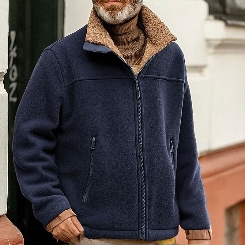 Clifford | Sherpa-Collar Full-Zip Jacket Image