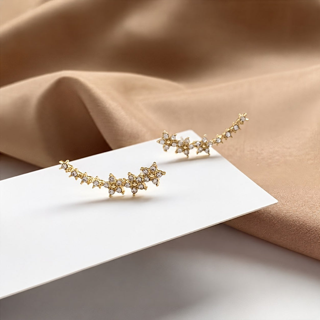 Kelli | Stylish Floral Earrings