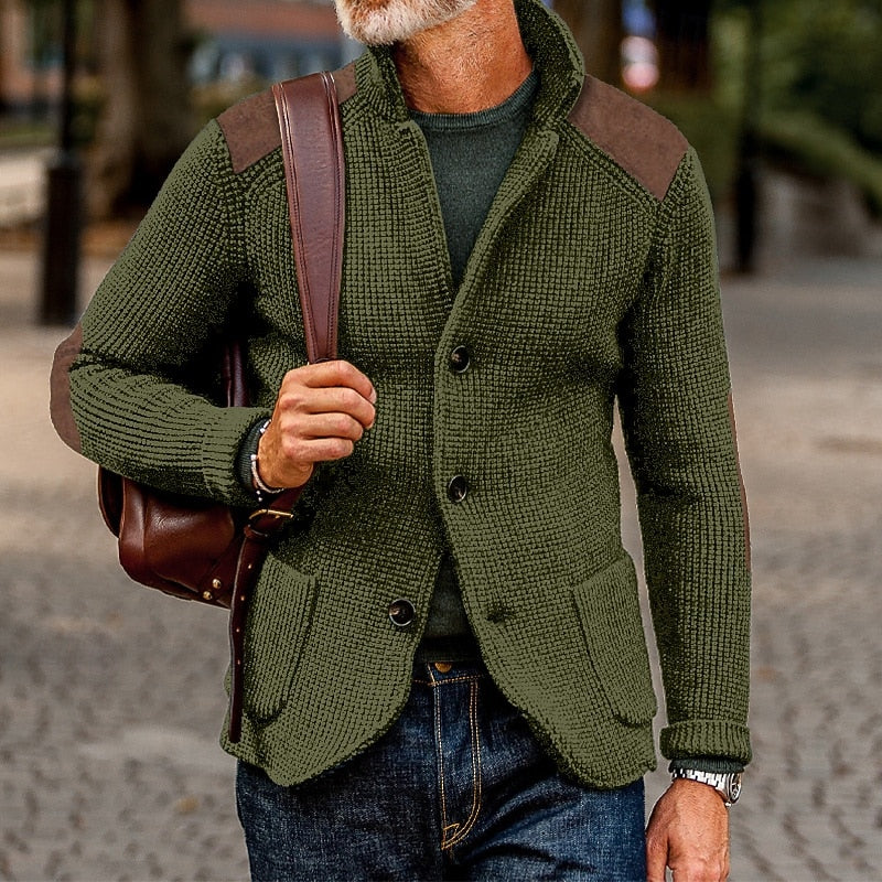 Archer | Textured Knit Cardigan Image