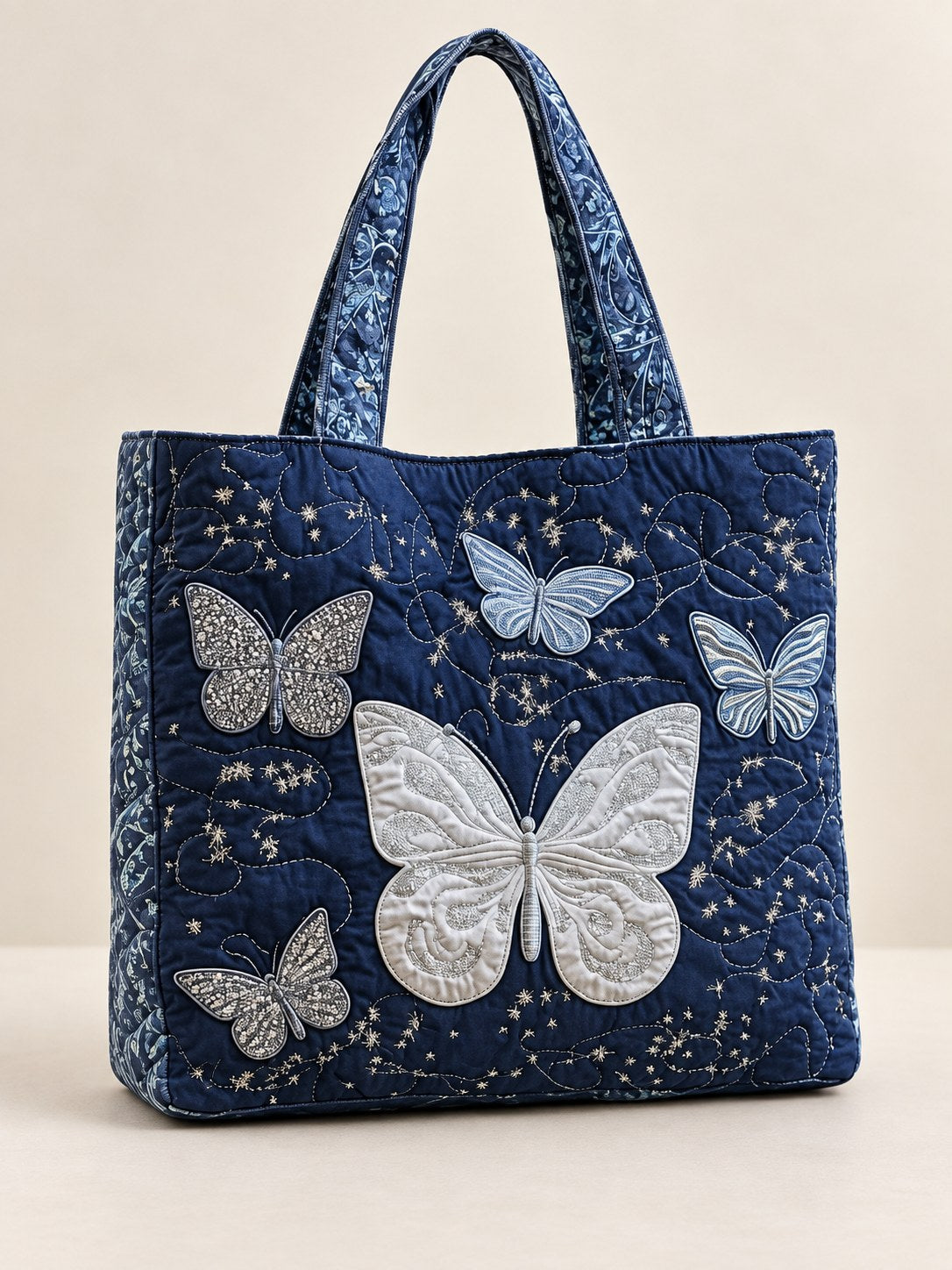 Kristen | Classic Butterfly Art Tote Bag