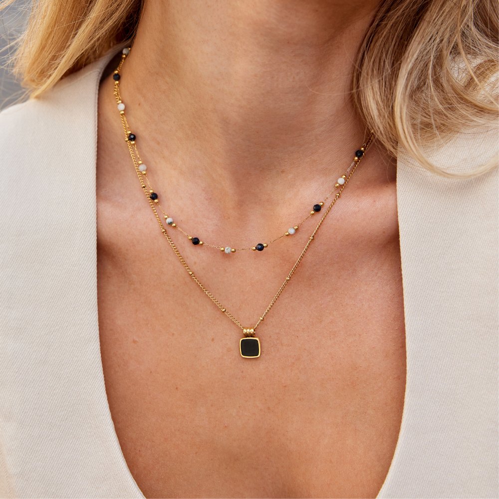 Brenda | Stylish Layered Beaded Necklace Image