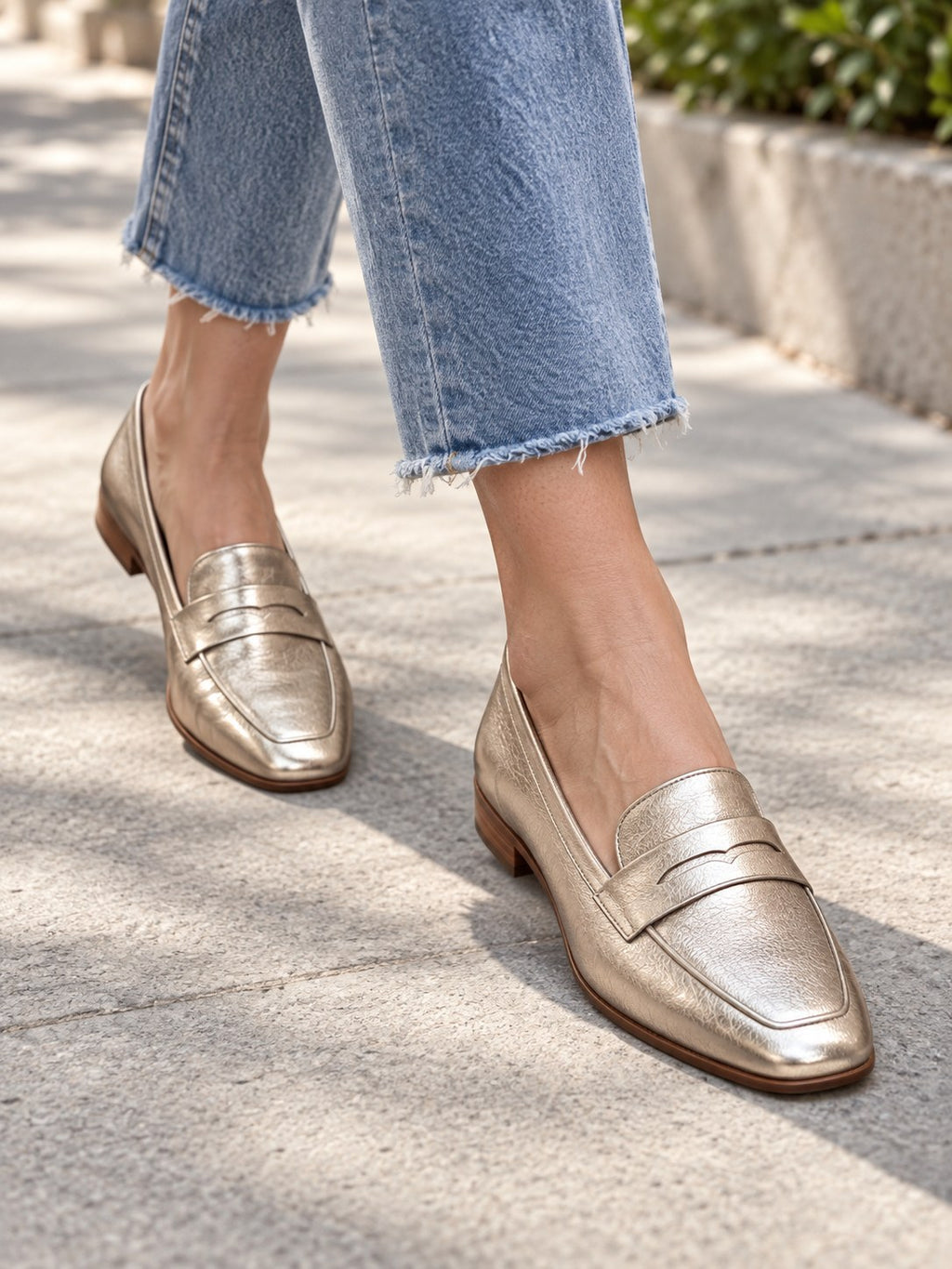 Madison | Shiny Light Premium Loafer