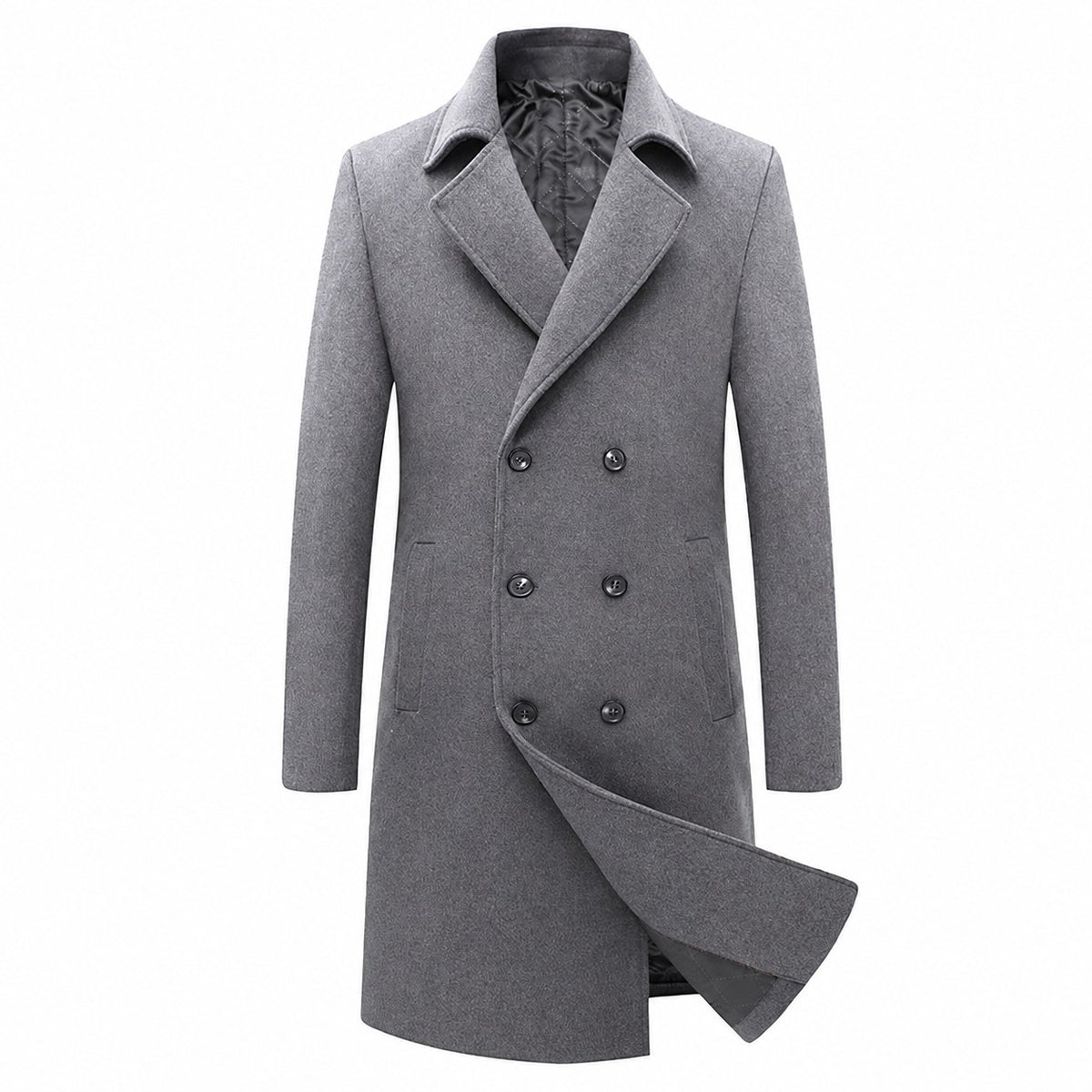 Malcolm | Refined Double-Breasted Overcoat