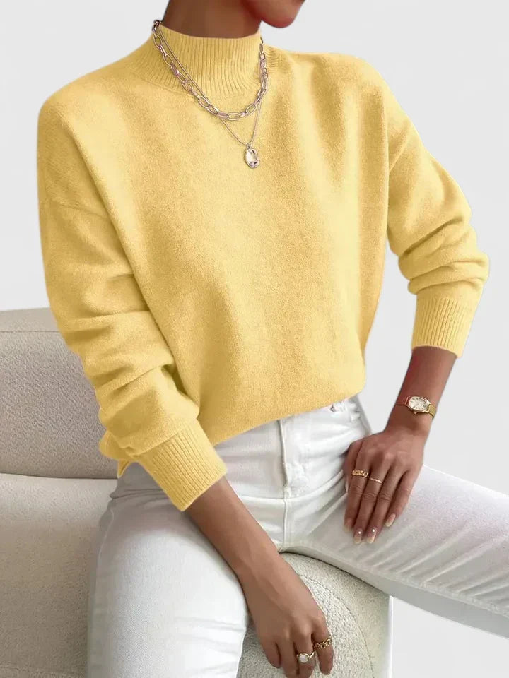 Wren | Elegant Mock-Neck Sweater Image
