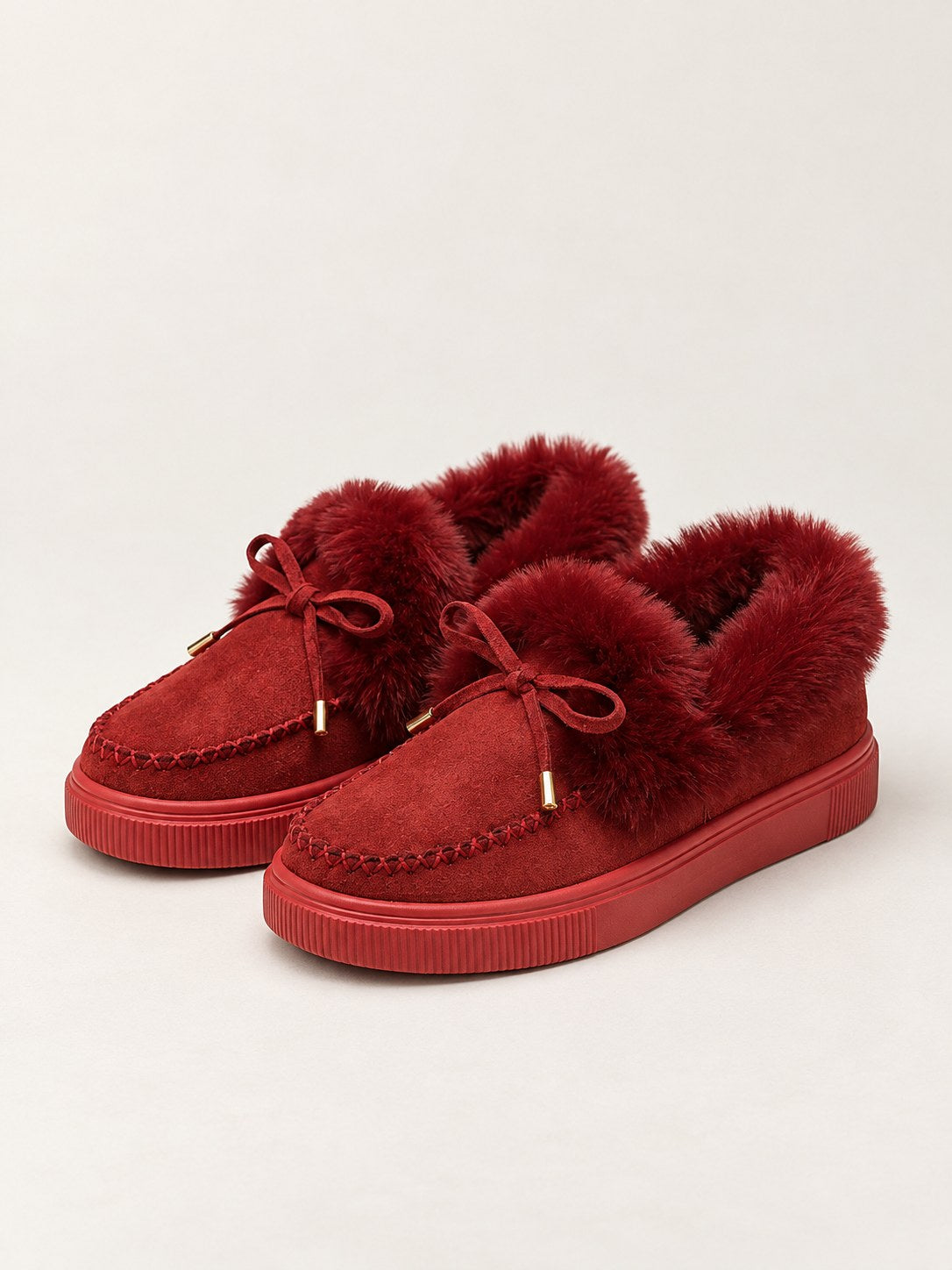 Marnelle | Cozy Fur-Lined Moccasins
