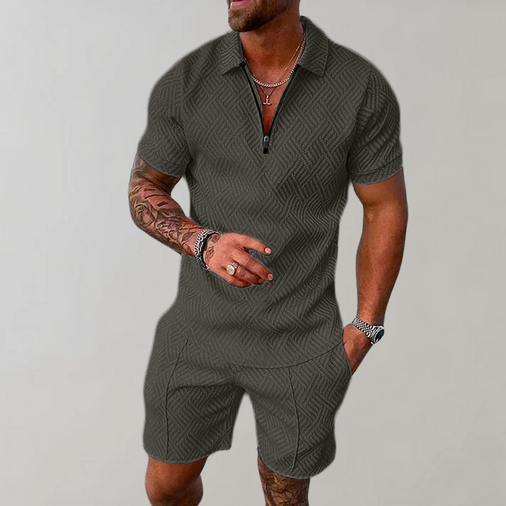 Dylan | Stylish Casual Polo Shirt and Shorts Set