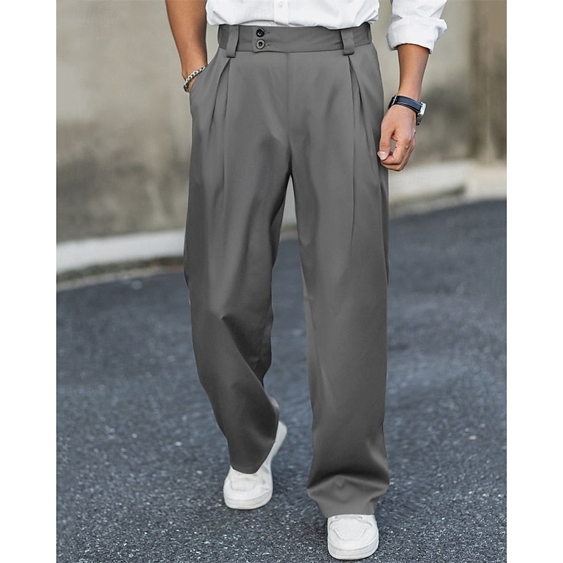 Spencer | Pleated Tailored Trousers Image