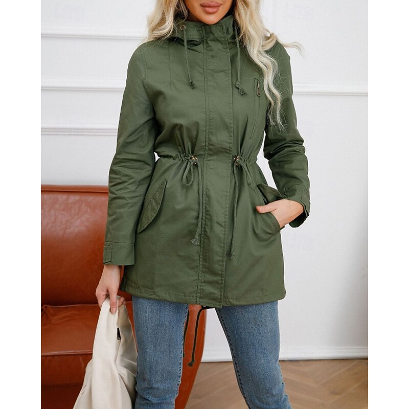 Ruth | Hooded Utility Coat Image