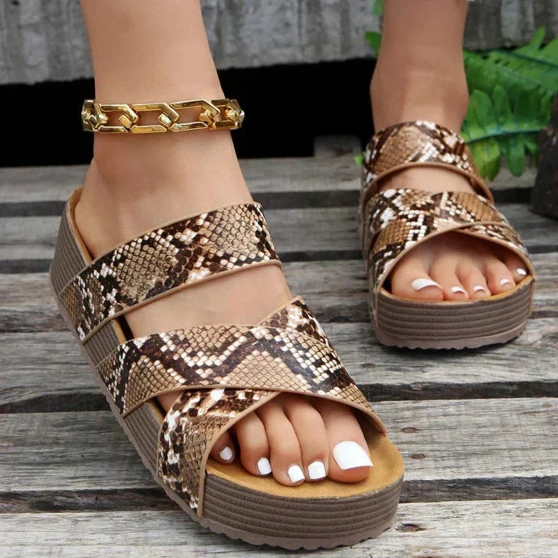 Sophia | Comfortable Orthopedic Braided Sandal Image