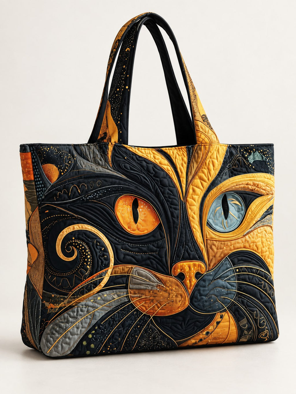 Nicole | Stylish Cat Art Tote Bag