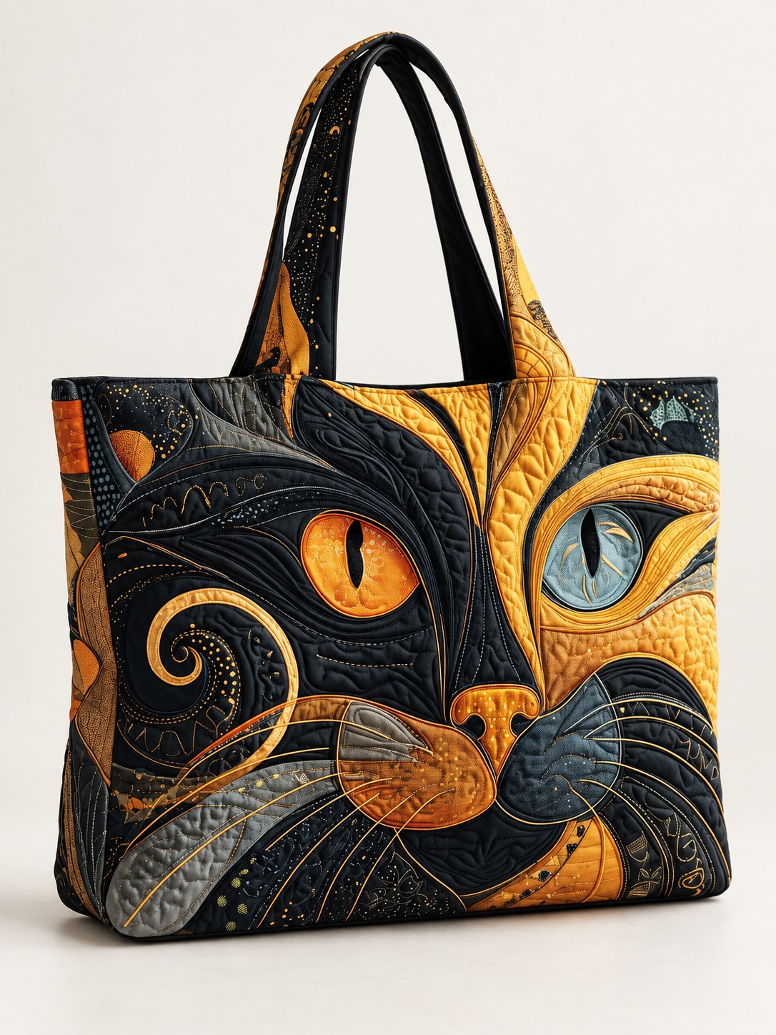 Nicole | Stylish Cat Art Tote Bag