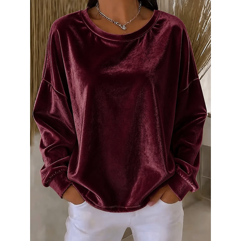 Rosanna | Relaxed Crew-Neck Top Image