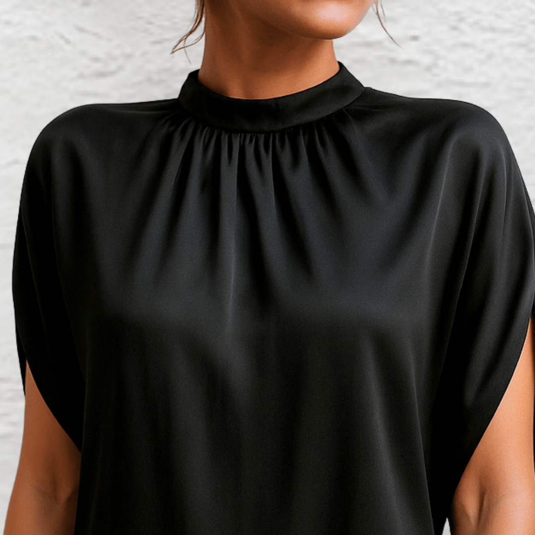 Scarlett | Flattering Crew Neck Dress Image