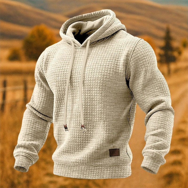 Beckett | Textured Pullover Hoodie Image