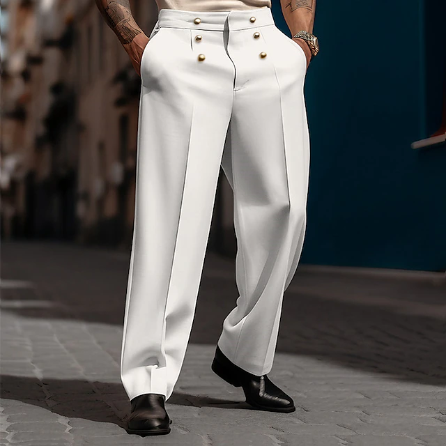 Byron | Tailored Straight-Leg Pants Image