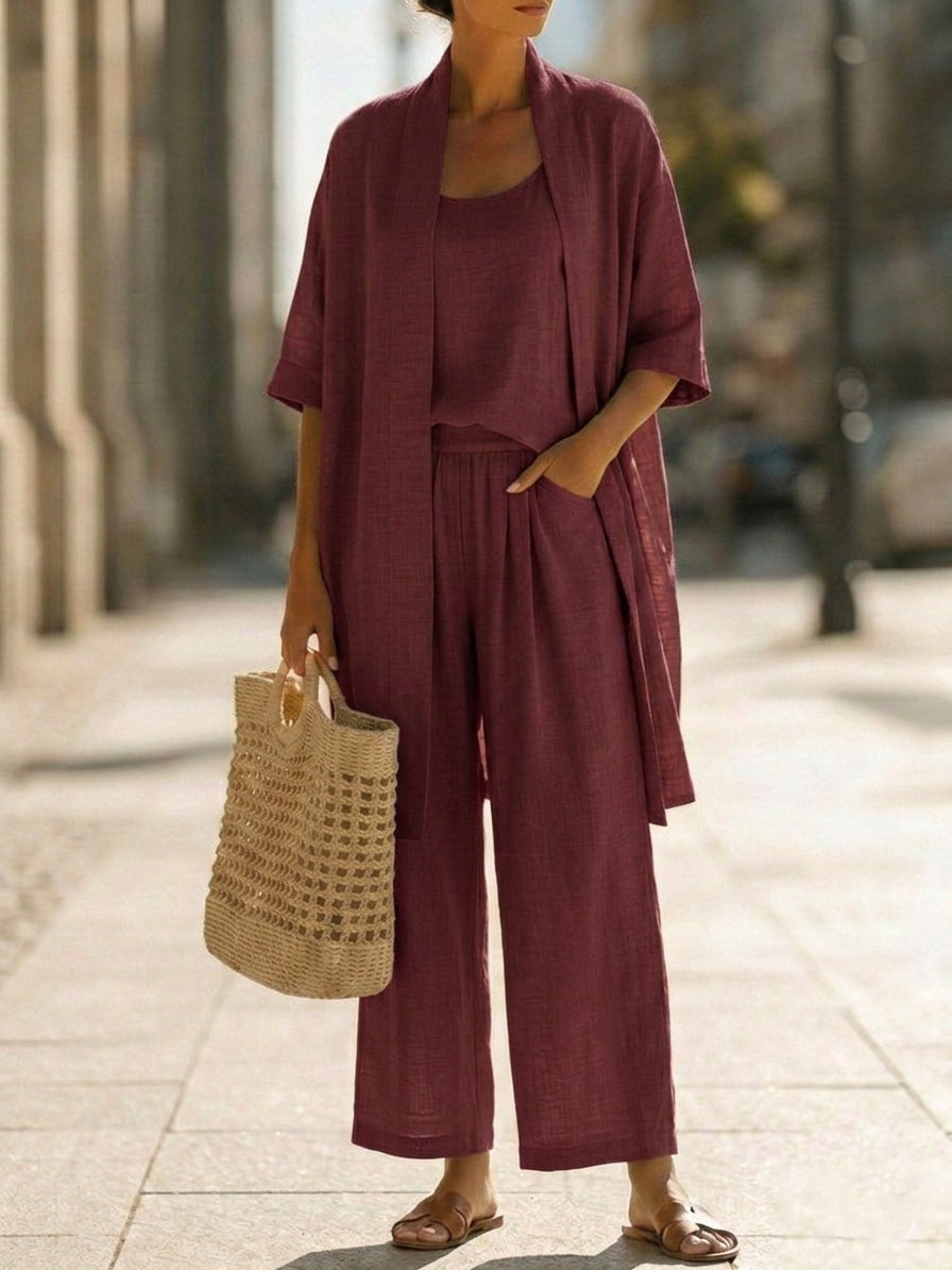 Janelle | Effortless Summer Three-Piece Set Image