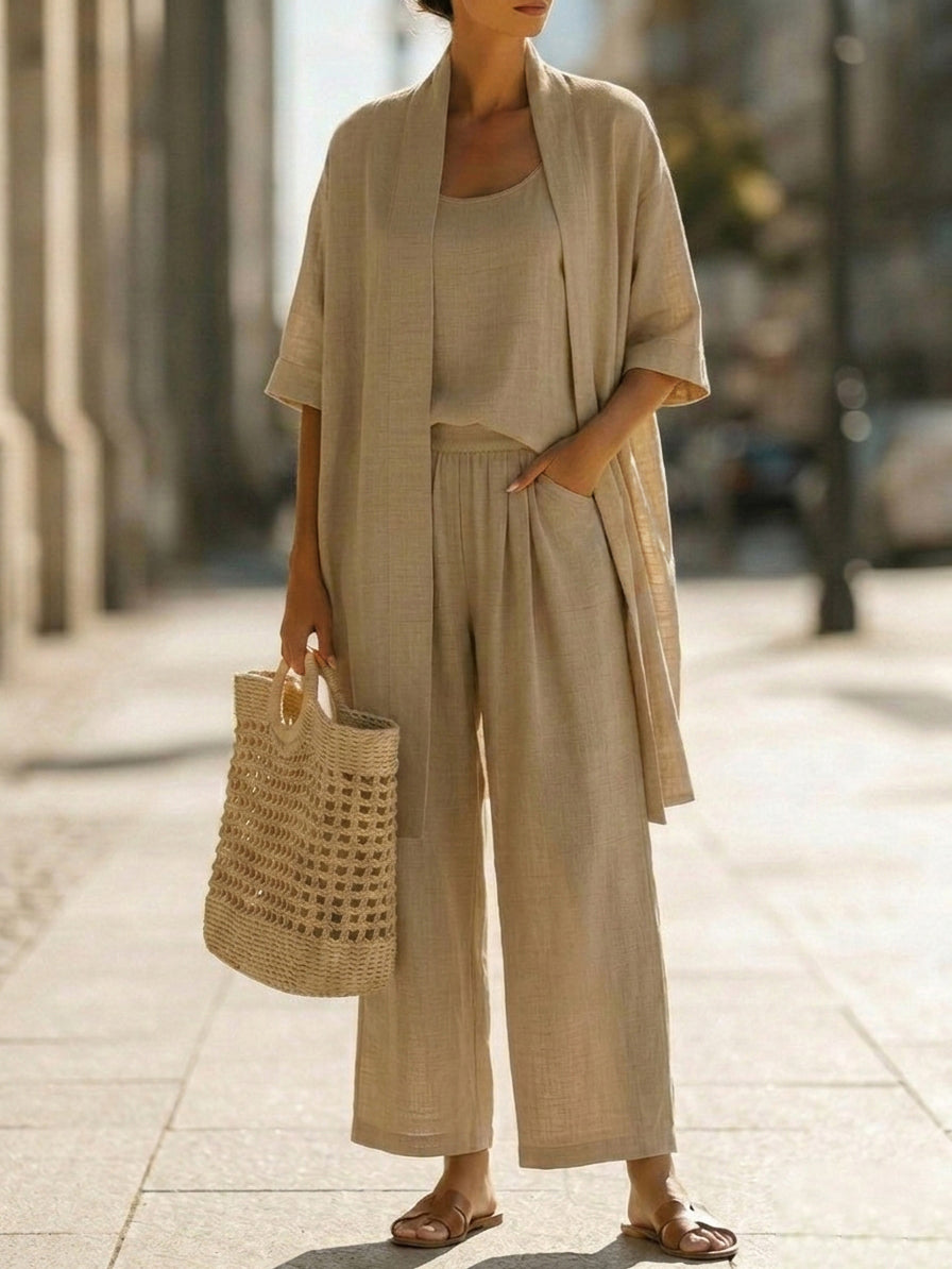 Janelle | Effortless Summer Three-Piece Set Image