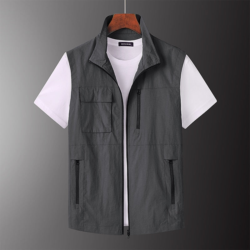 Duncan | Utility Multi-Pocket Vest Image