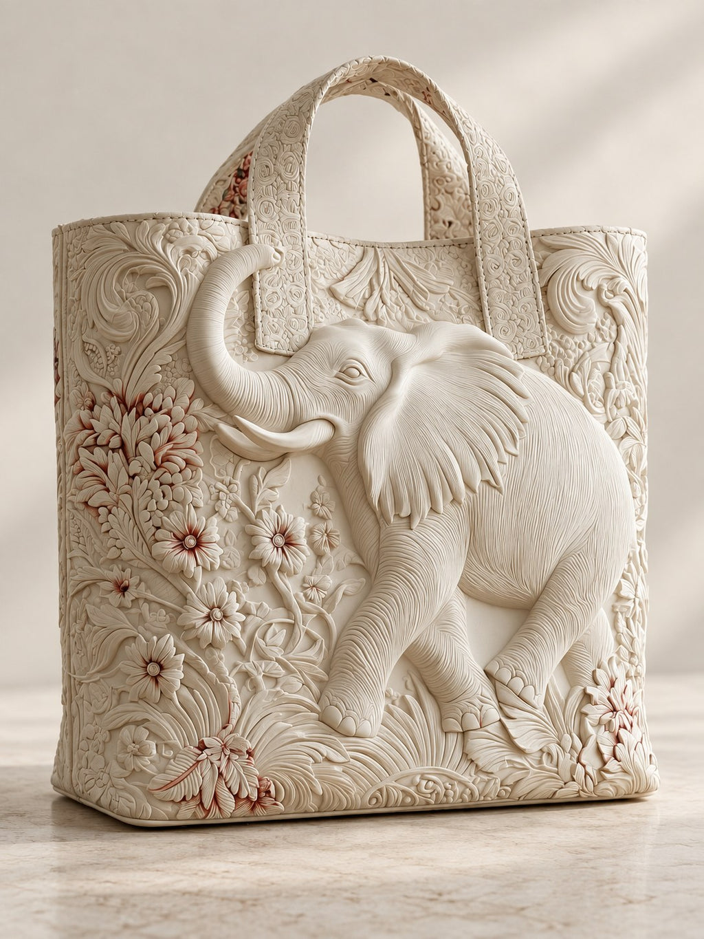 Patricia | Elegant Elephant Art tote Bag