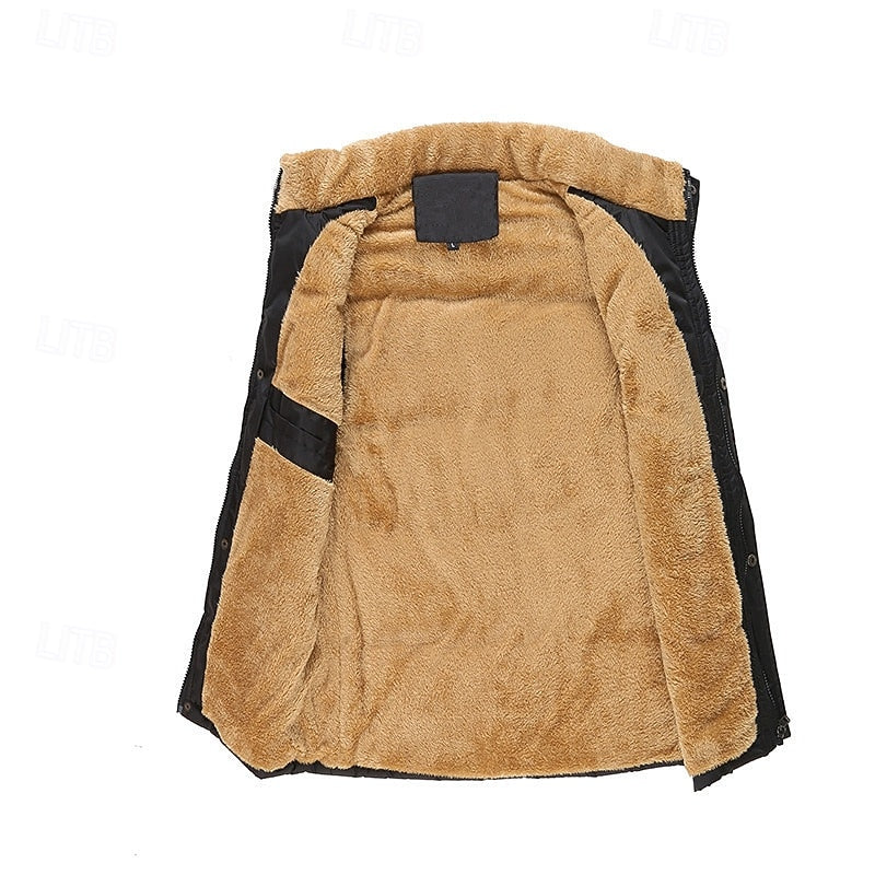 Cooper | Sherpa-Lined Puffer Vest Image