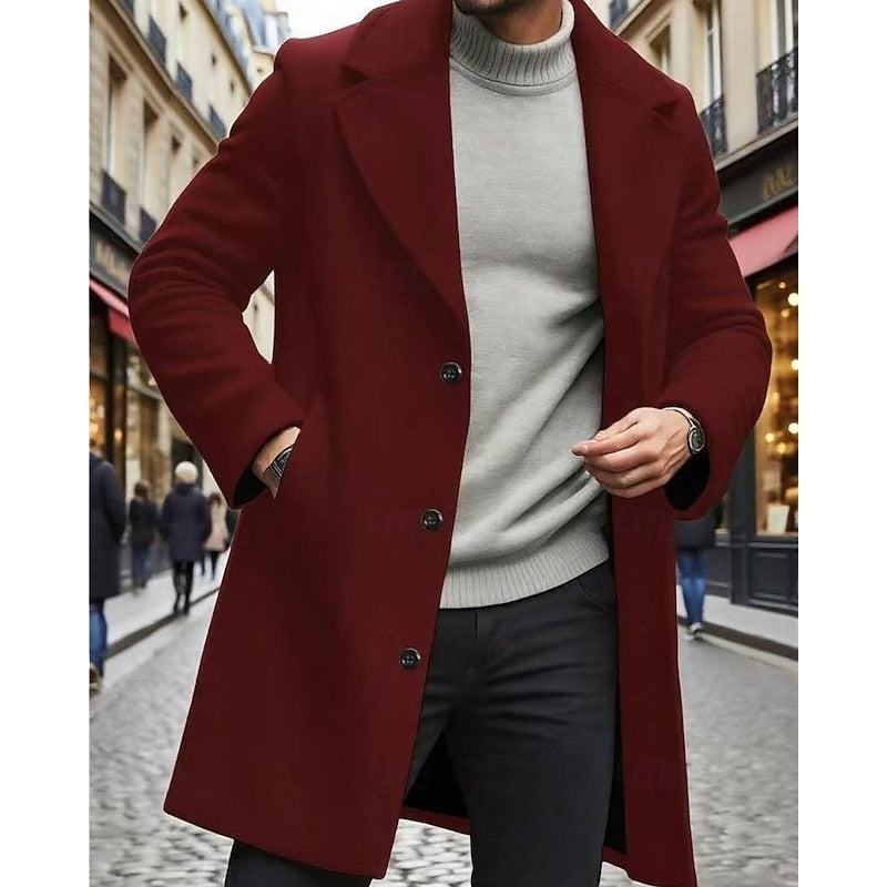 Callahan | Classic Long Overcoat Image