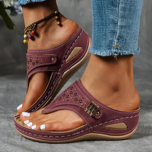 Mila | Premium Comfortable T-Strap Sandal Image