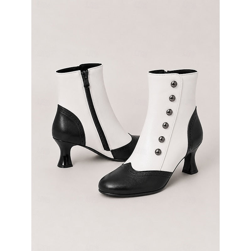 Prudence | Vintage Buttoned Ankle Boots Image