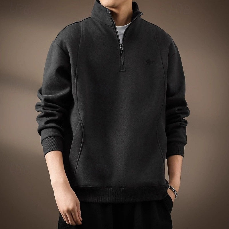 Trent | Classic Quarter-Zip Sweatshirt Image