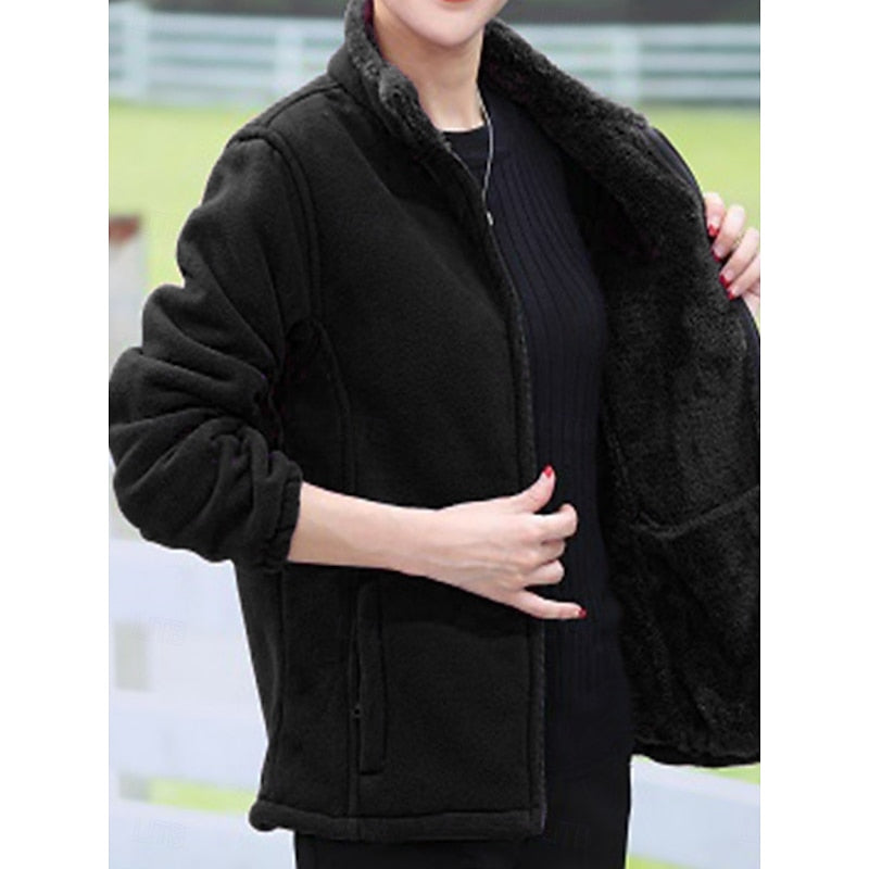Marjorie | Cozy Stand-Collar Jacket Image