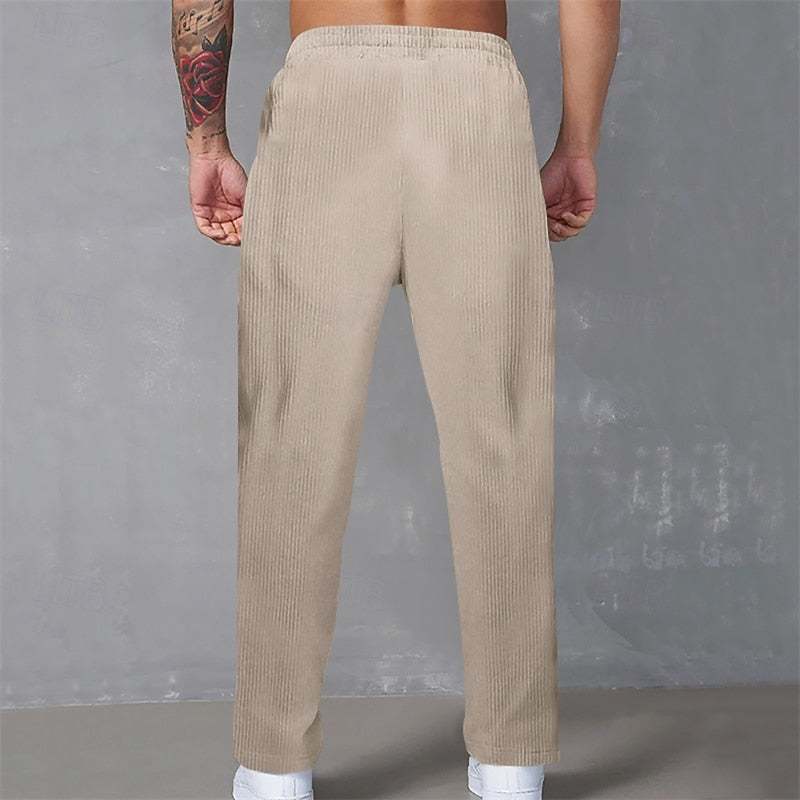Crosby | Relaxed Ribbed Trousers Image