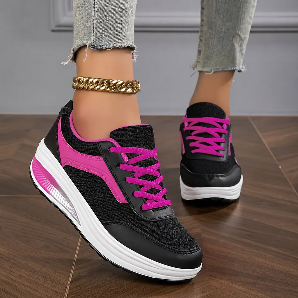 Rhonda | Cushioned Platform Sneakers