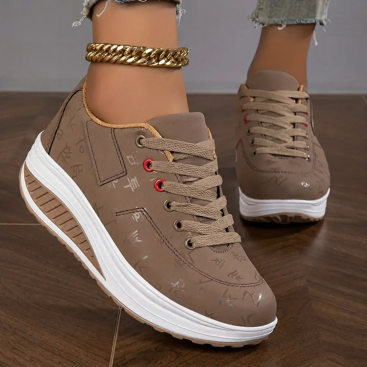 Rhonda | Cushioned Platform Sneakers