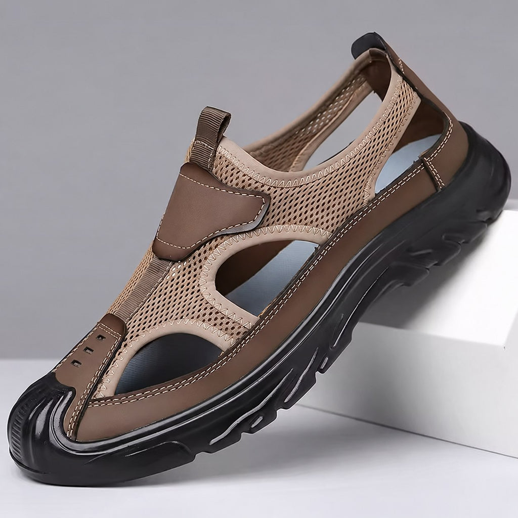 Roland | Premium Slip-On Closed Toe Sandals
