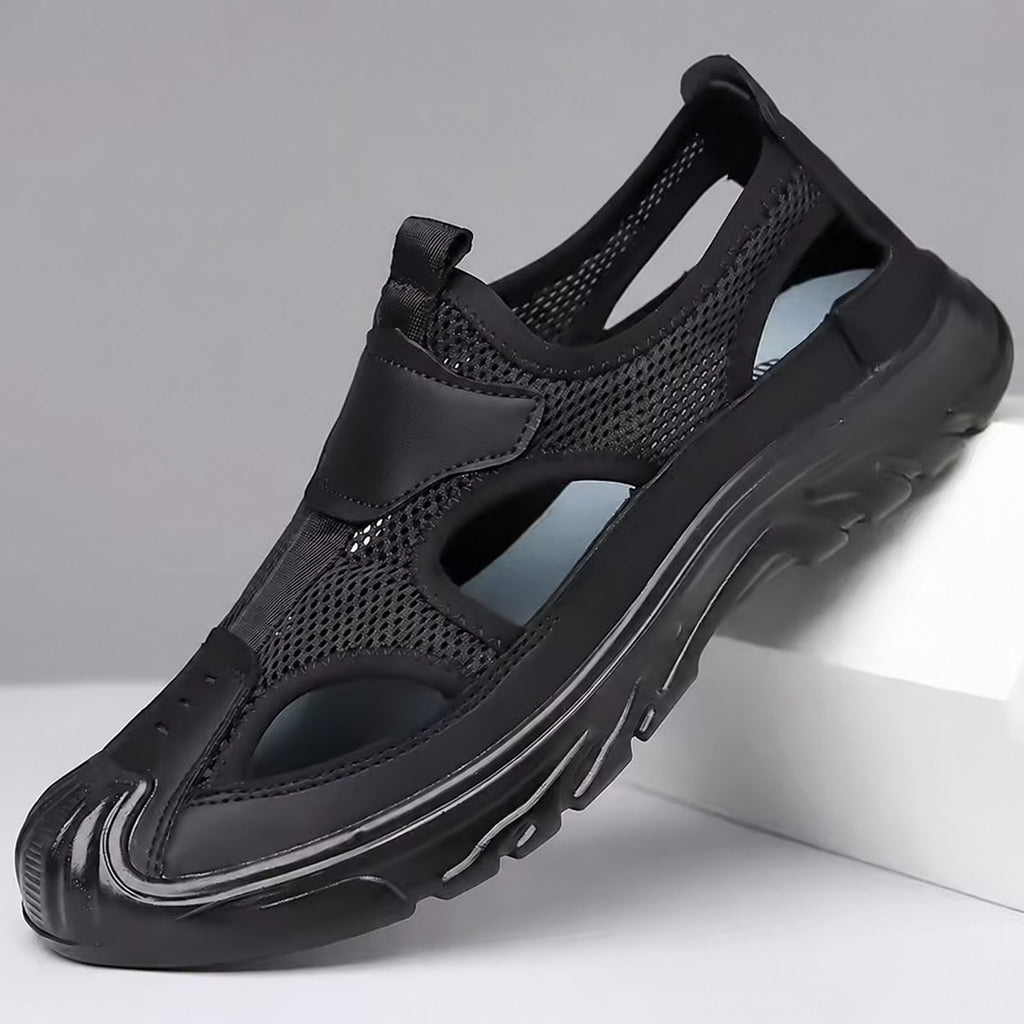 Roland | Premium Slip-On Closed Toe Sandals