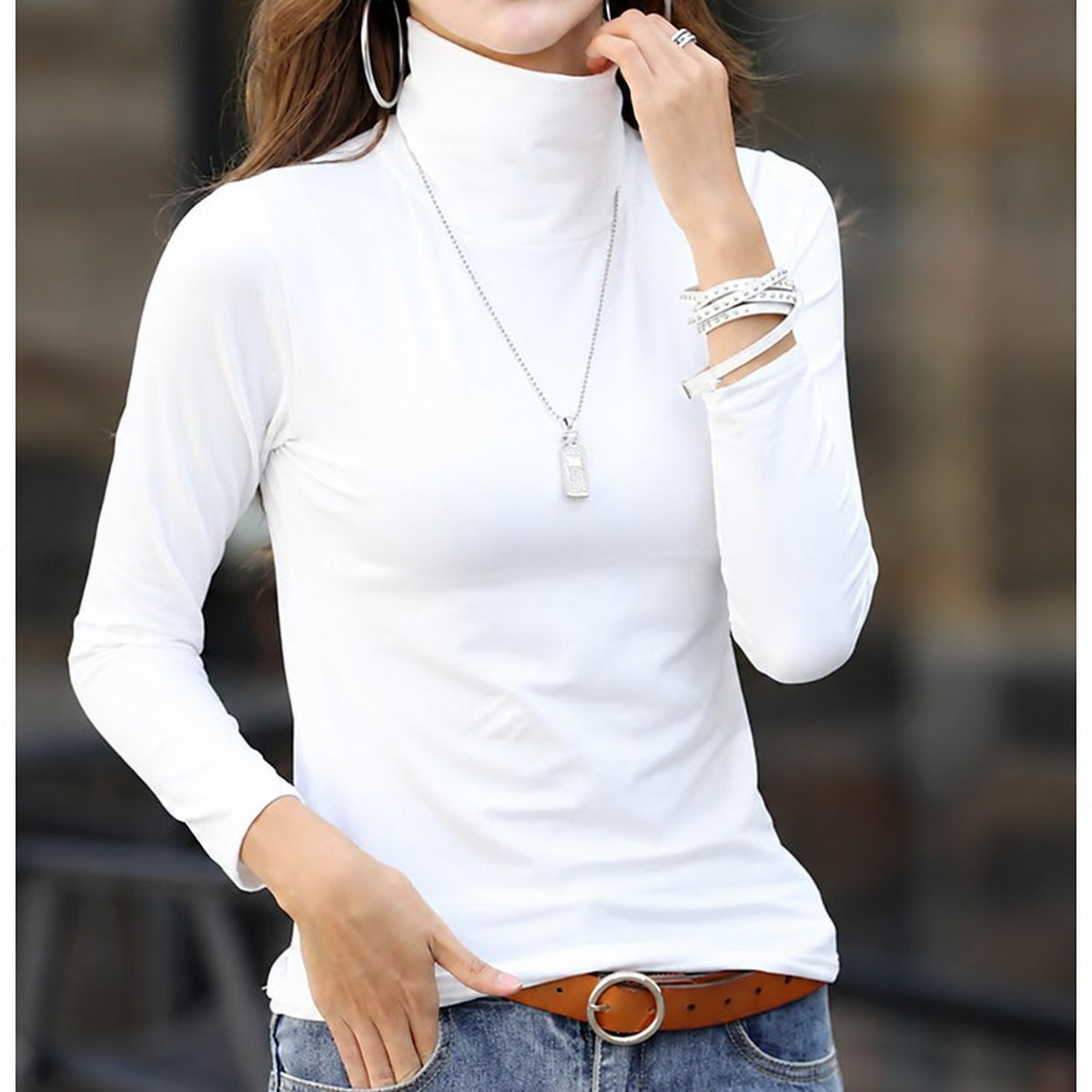 Rosa | Cozy Turtleneck Top