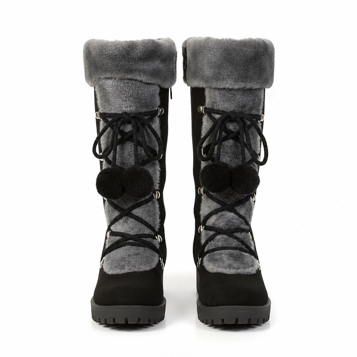 Sabrina | Cozy Lace-Up Winter Boots