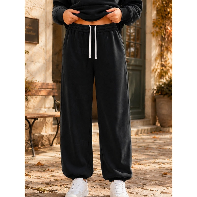 Joyce | Relaxed Wide-Leg Joggers Image