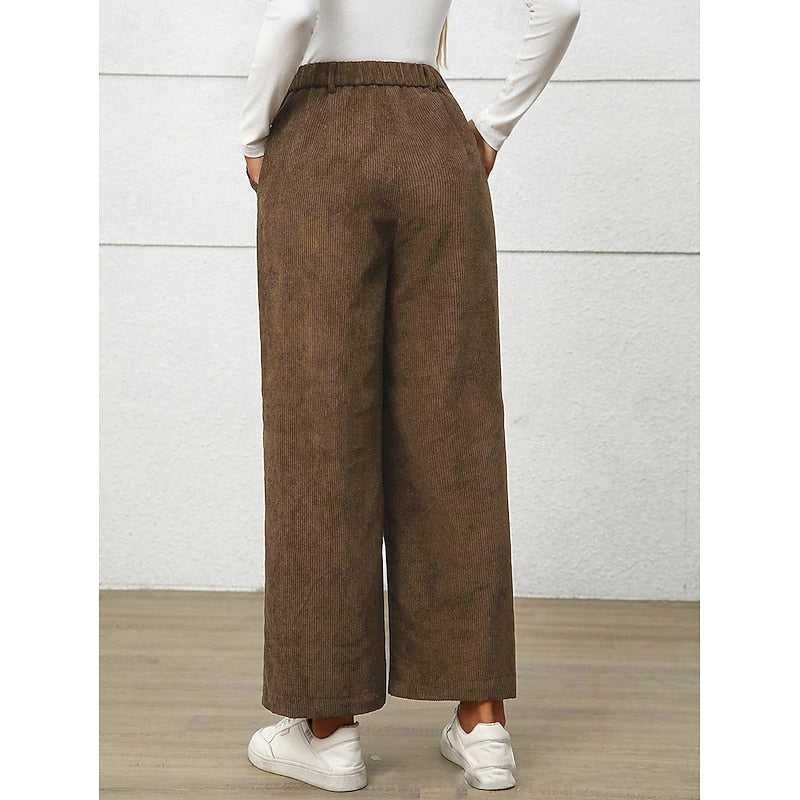 Simone | Wide-Leg High-Waist Pants Image