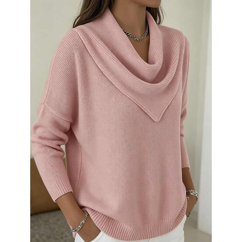 Heather | Elegant Cowl-Neck Sweater Image