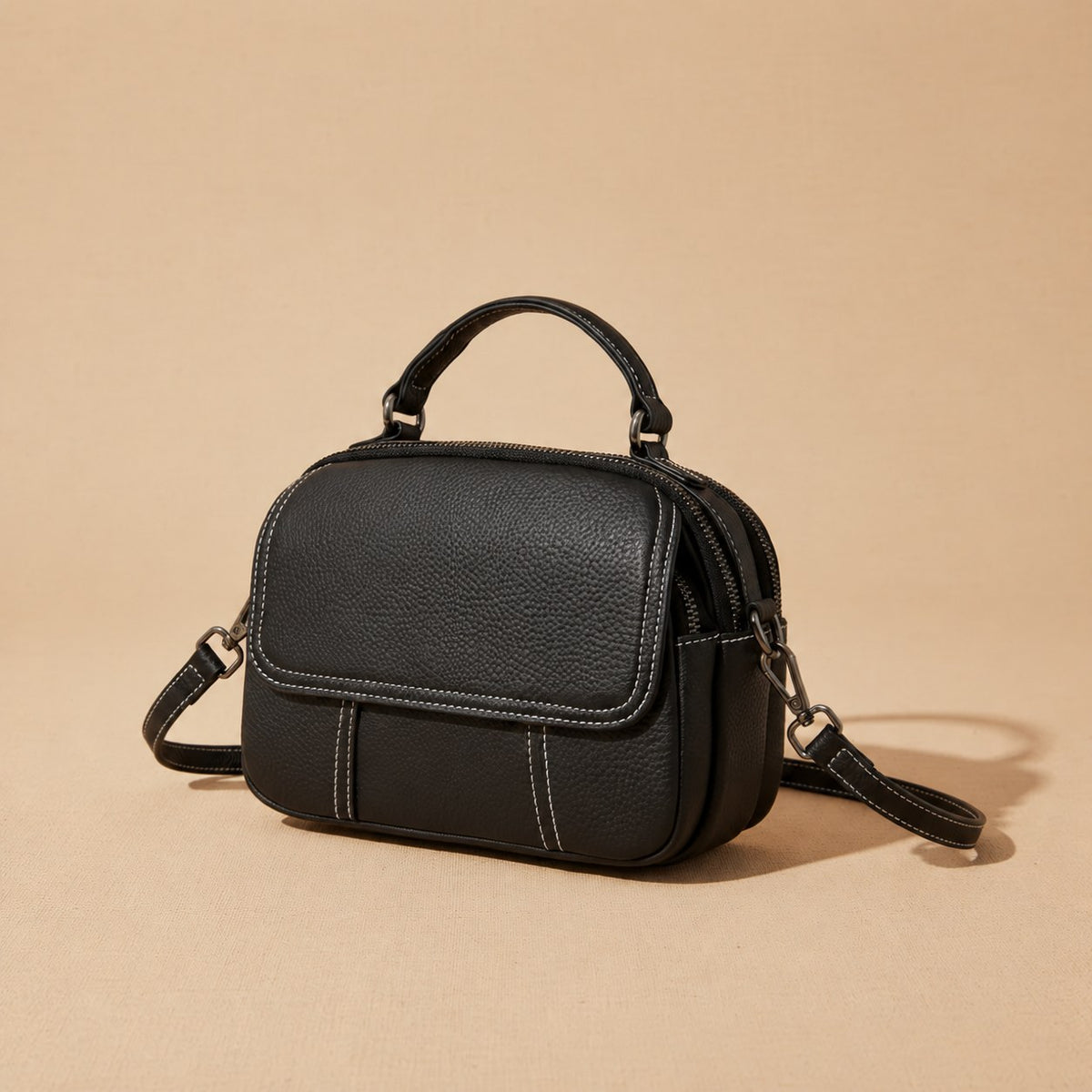 Teresa | Classic Minimalist Shoulder Bag