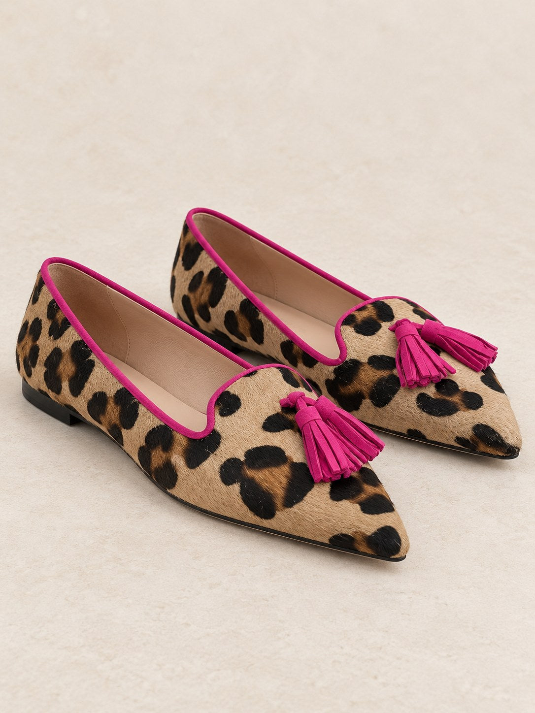 Thelma | Chic Tassels Pointed Flats Image