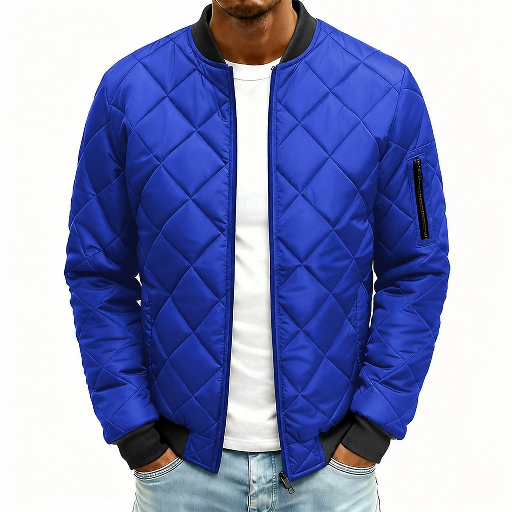Theo | Quilted Bomber Jacket