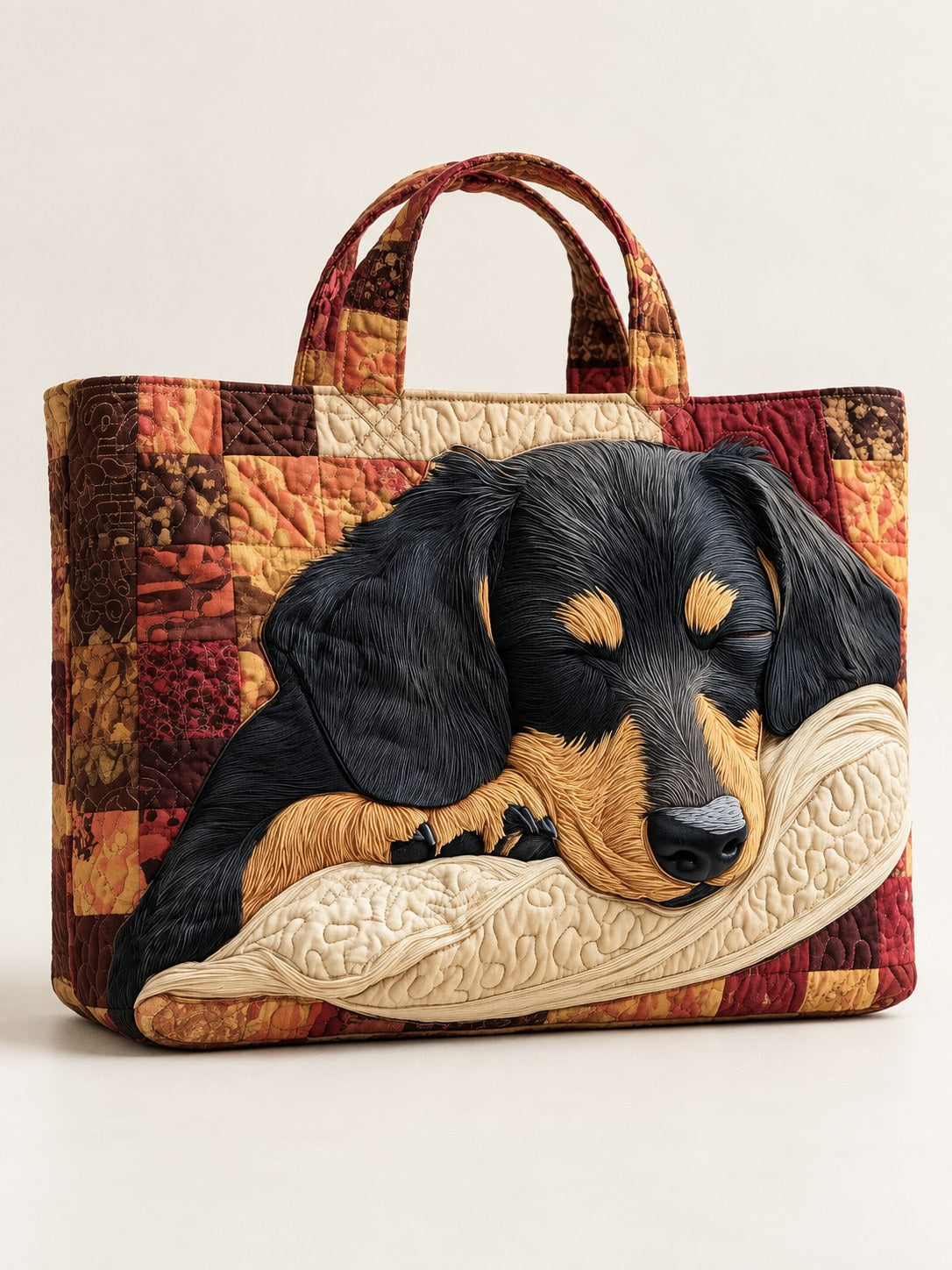 Tiffany | Elegant Dog Art Tote Bag Image
