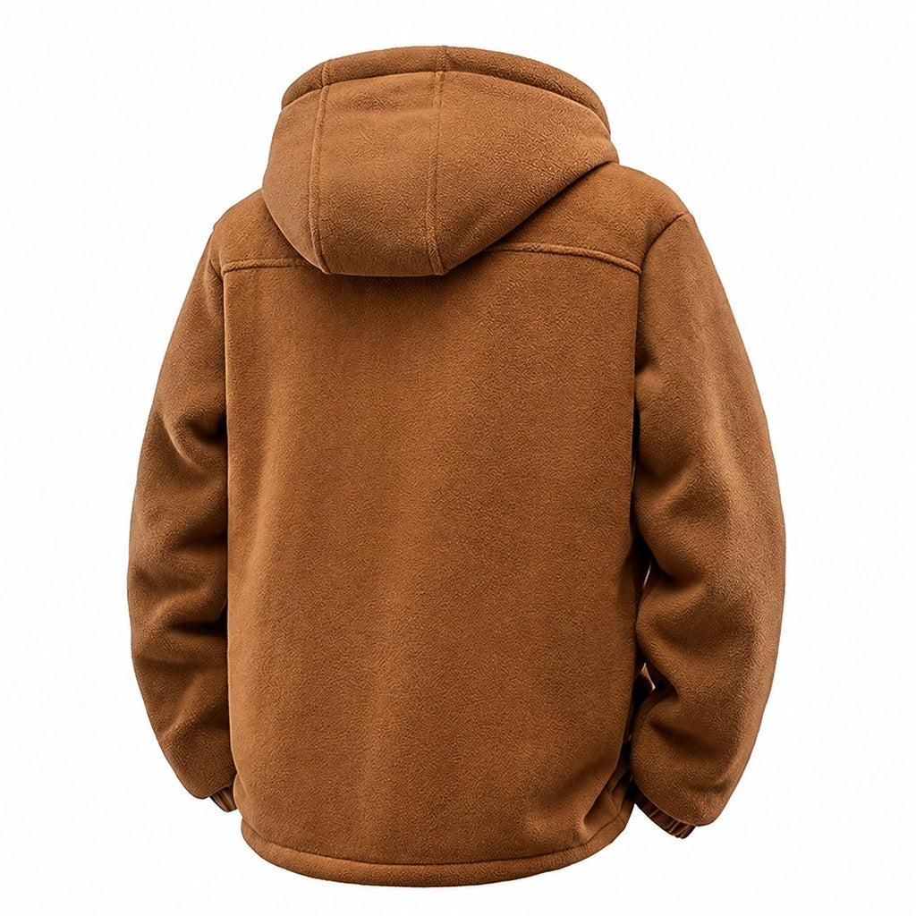 Tobias | Cozy Hooded Full-Zip Jacket