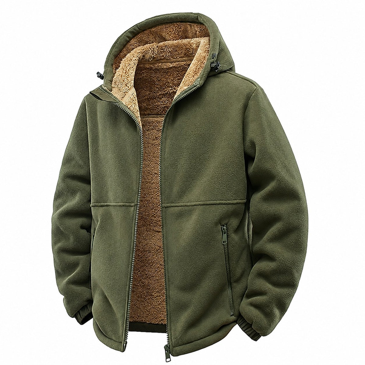 Tobias | Cozy Hooded Full-Zip Jacket