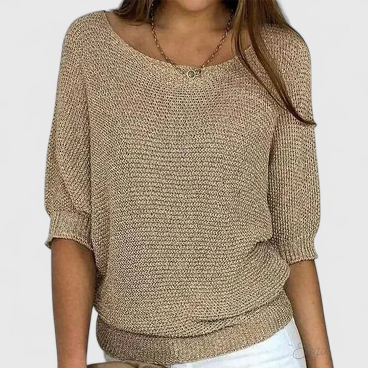 Maureen | Relaxed Batwing Sweater Image